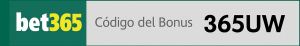 codigo del bono bet365