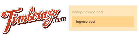 Código promocional Timberazo