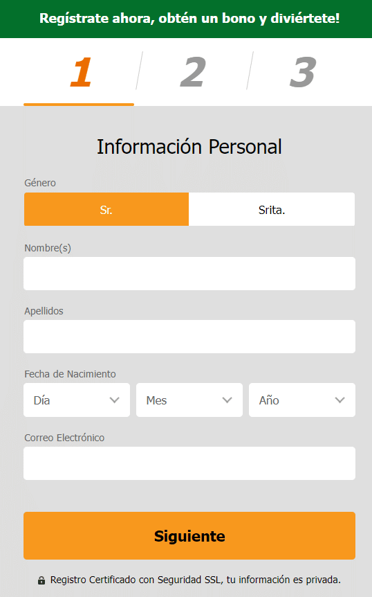 Ganabet registro