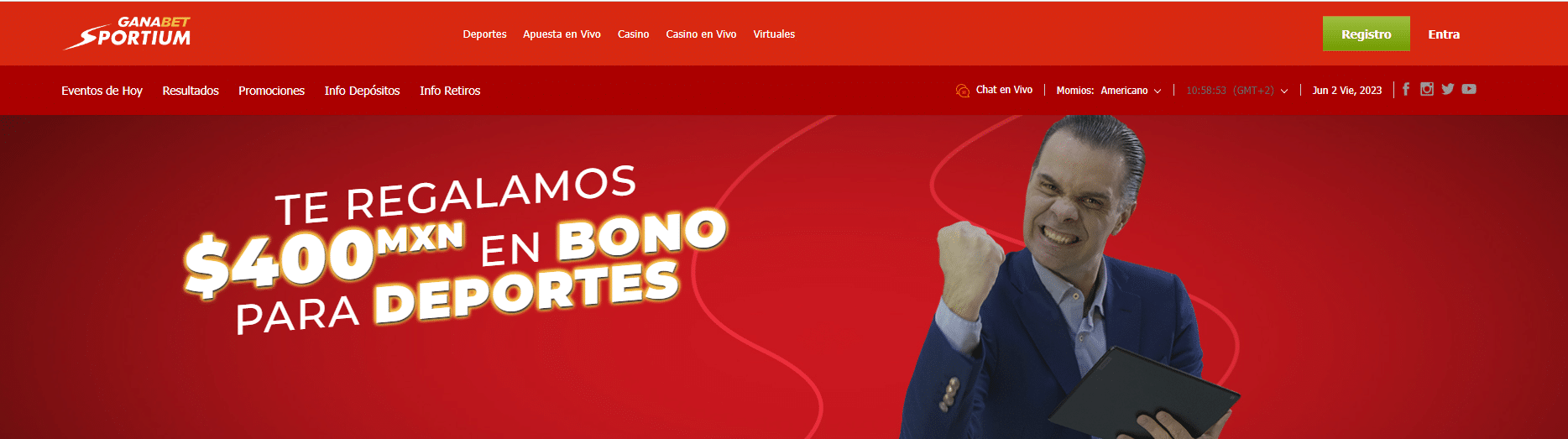 codigo promocional ganabet
